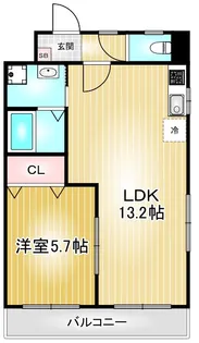 山田ハイツ【3階】の間取り