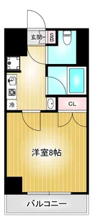 楽RAKU荘【7階】の間取り