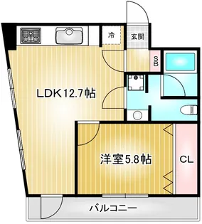 ISM松原【2階】の間取り