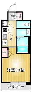 アドバンス名古屋シュテルン【7階】の間取り