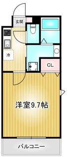 THE BRICKS(ザ ブリックス)【9階】の間取り
