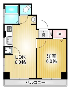 ハイネス桜山【2階】の間取り