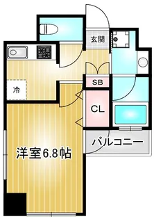 エルスタンザ千代田【3階】の間取り