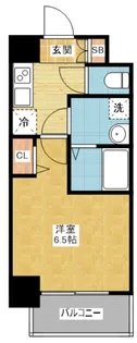 S-RESIDENCE上前津South【9階】の間取り