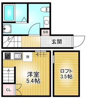ラフィーカ金山の間取り