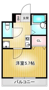 びいⅠ千種【4階】の間取り