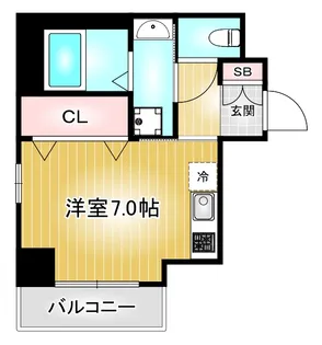 ラ・ルーシュ泉【9階】の間取り