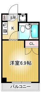 アミーハイツ【2階】の間取り