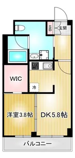 KDX千早レジデンス【10階】の間取り