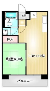 栄スカイタウン【6階】の間取り