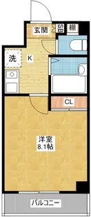 Rosa Candore(ロサ・カンドーレ)【3階】の間取り