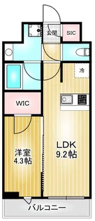 S-RESIDENCE金山epure【5階】の間取り