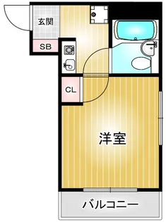 サントピア原【4階】の間取り