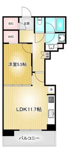ローレルアイ上前津【14階】の間取り