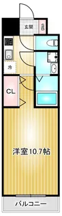 CREST TAPP金山【13階】の間取り
