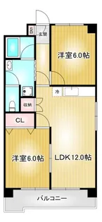 シティアーク新栄【4階】の間取り
