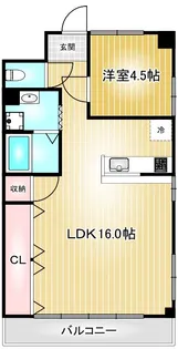 第3フクマルビル【7階】の間取り