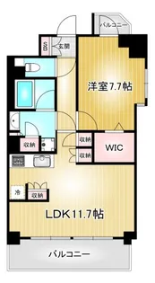 ラドーニ清水【11階】の間取り