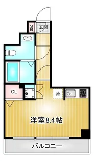 リベール名駅南【6階】の間取り