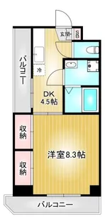 グランビル泉【6階】の間取り