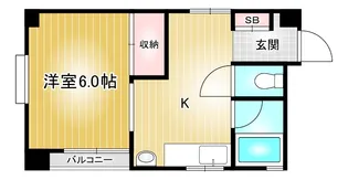 HP黄金ビル【3階】の間取り