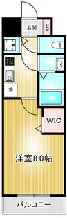 CREST TAPP名古屋山王【10階】の間取り