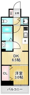 CREST TAPP名古屋山王【12階】の間取り
