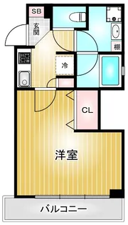 LASANTE東別院【12階】の間取り