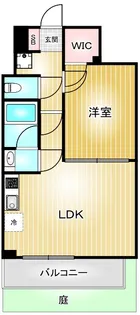 LASANTE東別院【1階】の間取り