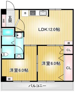 天池ビル【6階】の間取り