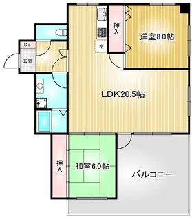 INOVE新栄【2階】の間取り