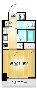 プレサンスNAGOYA桜通ビッグビート【7階】の間取り