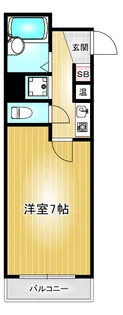 インペリアルルーム(旧パールハイツカトウ )【3階】の間取り