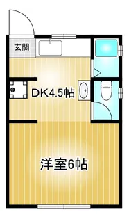 グランズ自由ヶ丘【1階】の間取り