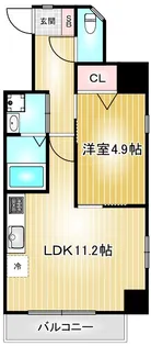Field Village Sasashima【9階】の間取り