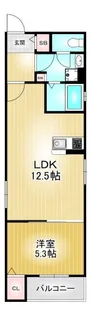 DEVELD橘【3階】の間取り