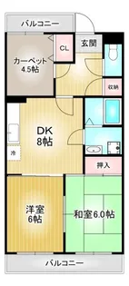 八事第一ビル【2階】の間取り
