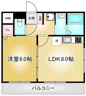 エクセルフルール【1階】の間取り