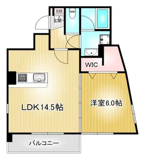 D-アパートメント泉【4階】の間取り