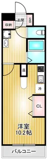 WOHNUNG K【6階】の間取り