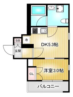 アーバン栄【6階】の間取り