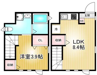 Ravir六番町の間取り