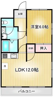 ヴィラ・フローラ【5階】の間取り