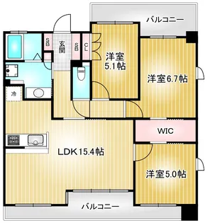 BELISTA御器所【11階】の間取り