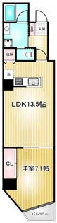 AXIA MEIEKI【8階】の間取り