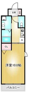 YOSHIX代官町【8階】の間取り