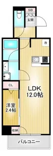 S-RESIDENCE高岳bresa【2階】の間取り