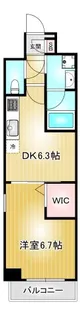 ルナ クレシエンテ【6階】の間取り