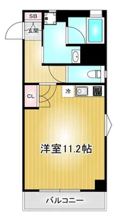BSレジデンス栄(旧グランルージュ栄)【4階】の間取り