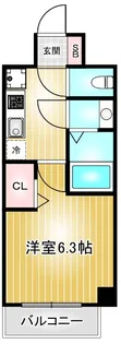 MAXIV大須観音【12階】の間取り